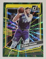 WALKER KESSLER 2023-24 Donruss - Green Laser Holo #80 Jazz All-Rookie