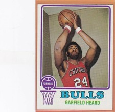 1973-74 TOPPS BASKETBALL GARFIELD HEARD #99 BULLS EX/EXMT *80123