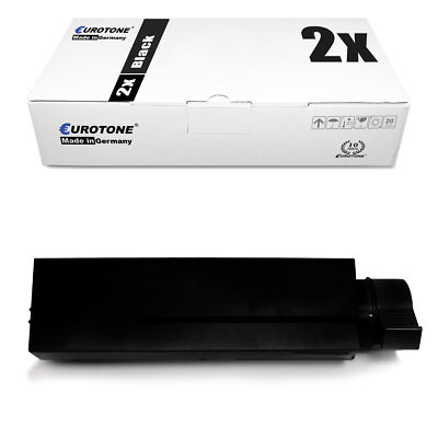 2x XXL Toner für OKI B 420 430 440 D DN 43979202 BLACK