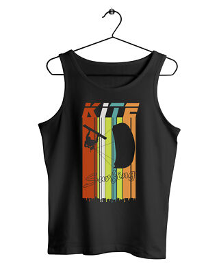Herren Tank Top Muscle Shirt Summer Kitesurfing Kite Board KT7720TT