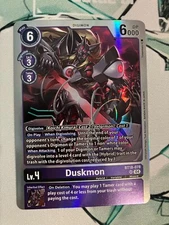 Duskmon BT18-078 SR Digimon Release Special Booster 2.0 NM