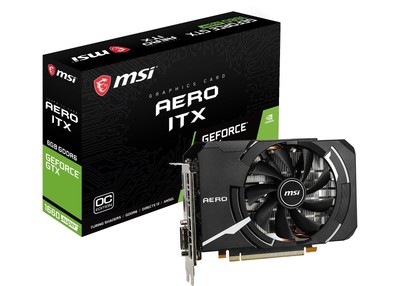 MSI GeForce GTX 1660 Super Aero ITX OC OC Graphics Board VD7112