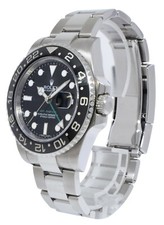 Rolex GMT-Master II Steel Ceramic Black/Green 40mm Watch Scrambled 116710 3