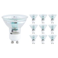 10X Led Lampe GU10 Warmweiss 4W / 30W Leuchtmittel Strahler Spot 230V Sebson