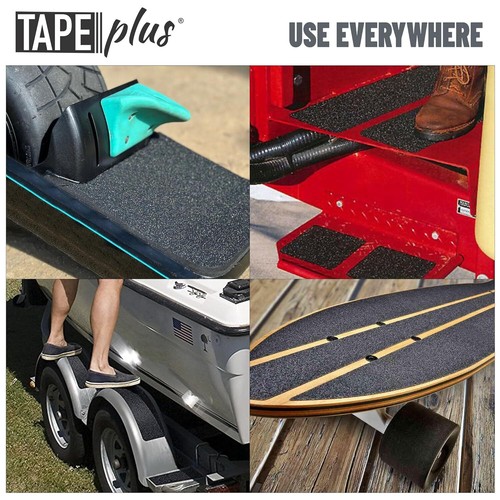 Anti Slip Tape For Stairs (Black 4" x 40 Feet Wide Tread) Waterproof Grip Tape - Picture 6 of 11