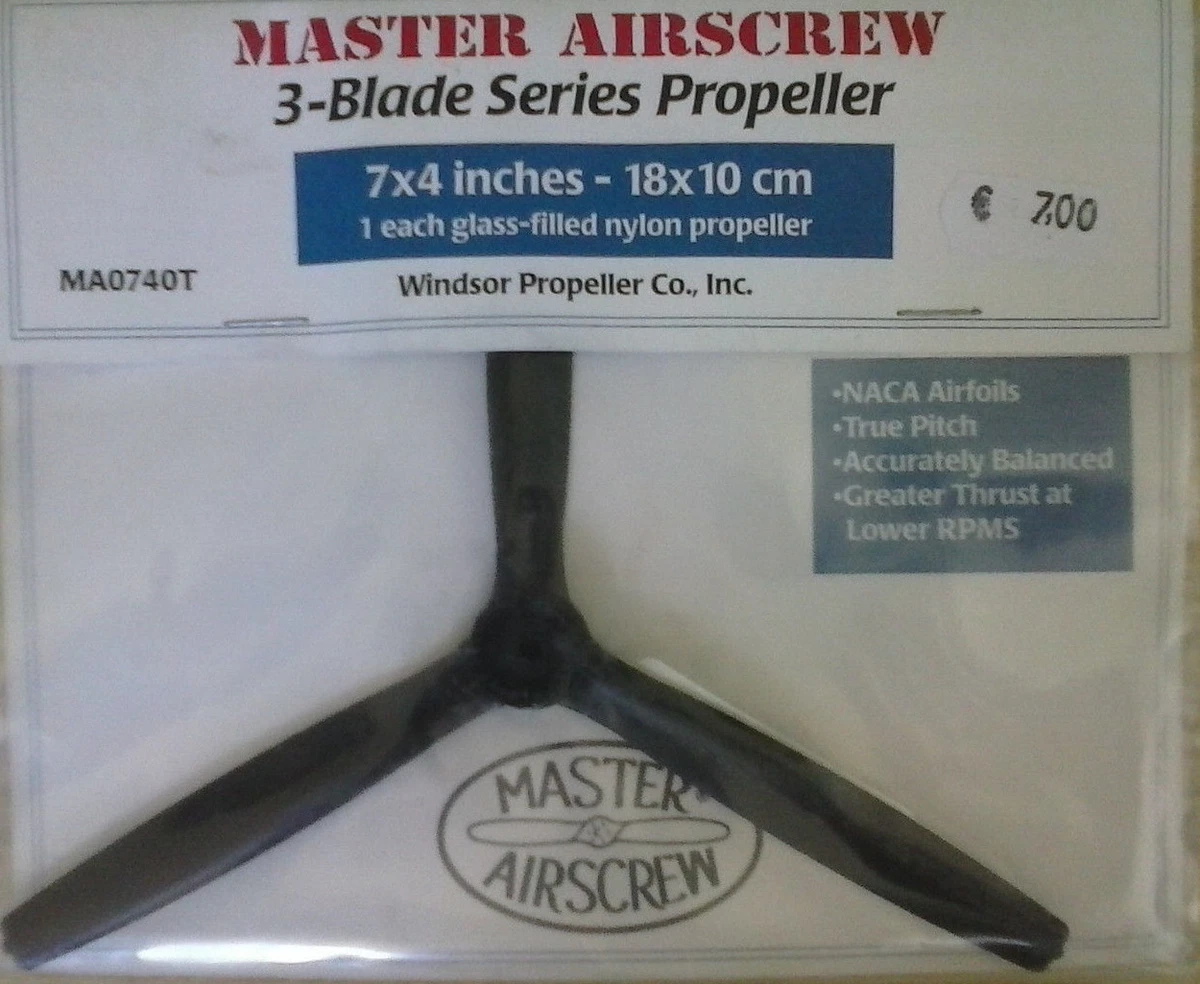 Elica Master Airscrew Classic 18x8 Per Aerei RC – Modello MASCL18X80N01