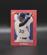 1991 Classic Update Red Travel Edition TIM RAINES Card T9 Chicago White Sox