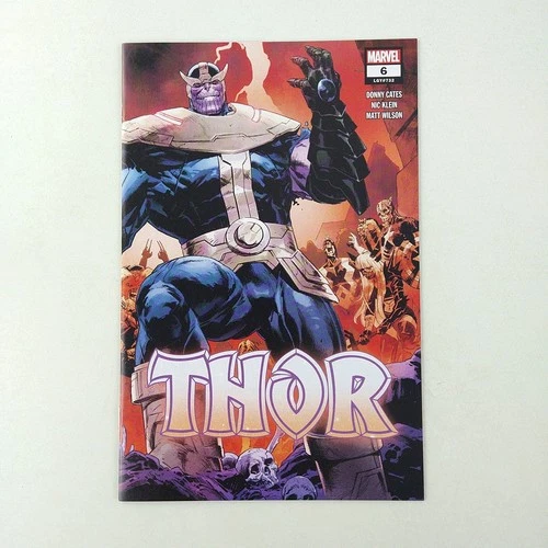 Thor #6 2nd Print NM+ (2020 Marvel Comics) Thanos Cover Donny Cates