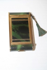 USA Zone Germany Vanity Compact Set 1940s  Powder , Lipstick Holder & Manicure