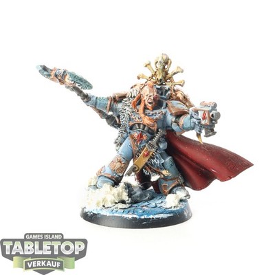 Space Wolves - Wolf Lord Krom - bemalt