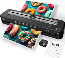 13 Inch Laminator Machine - 11x17 with 50 Sheets, 13 inch, Black