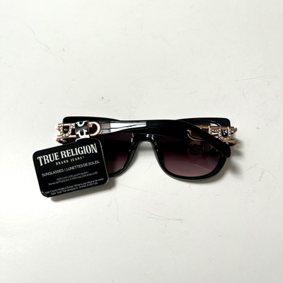New TRUE RELIGION Cat Eye Rhinestone Sunglasses Acetate  display picture 2