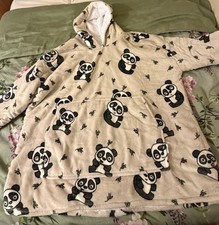 Oodie Women's Hooded Panda Print