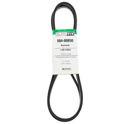#ad SureFit Pump Drive Belt 116 1953 Exmark Lazer Z AS Toro Z Master 3000 G3 $8.95