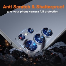 MAXSHIELD For Samsung Galaxy S24 S26 S25 Plus Ultra Metal Camera Lens Protector — image 3
