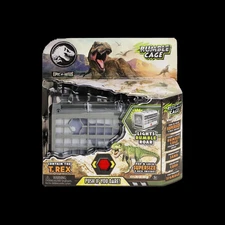 NEW!! Jurassic World, Captivz Epic Battles Rumble Cage T-Rex Lights Sound Figure