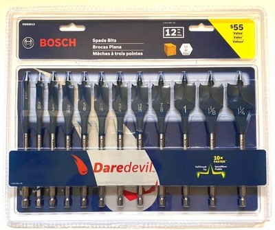 Bosch DSB5012 Daredevil Spade Bit Drill Bit Set 12-Piece  056