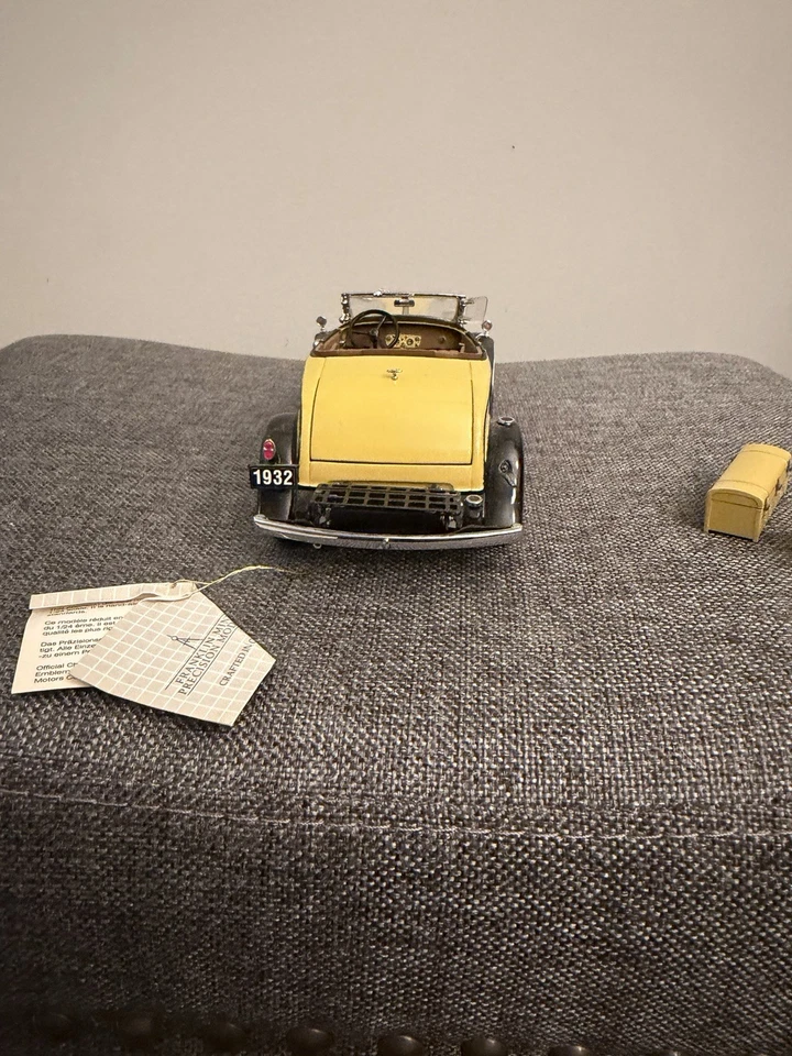 Raro Franklin Como Nuevo 1932 Chevy Confederate Deluxe Sport Roadster En Caja Original Foto 4 de 4