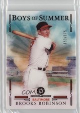 2025 Panini Boys of Summer Red 153/175 Brooks Robinson #63 HOF 19l7