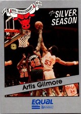 1991 Star Equal - The Silver Season - Artis Gilmore - Chicago Bulls