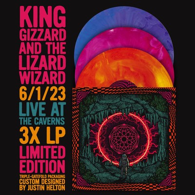 King Gizzard Lizard Wizard SIGNED Screen Print Gig Poster Status Serigraph Ltd