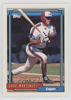 1992 Topps Dave Martinez #309 2e7