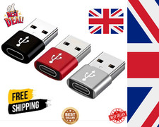 USB 3.1 Type C Adapter Female to USB A Male for iPhone Cable Converter Connector