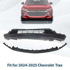 Front Lower Bumper Cover Fascia Kit For 2024-2025 Chevrolet Trax LS LT RS