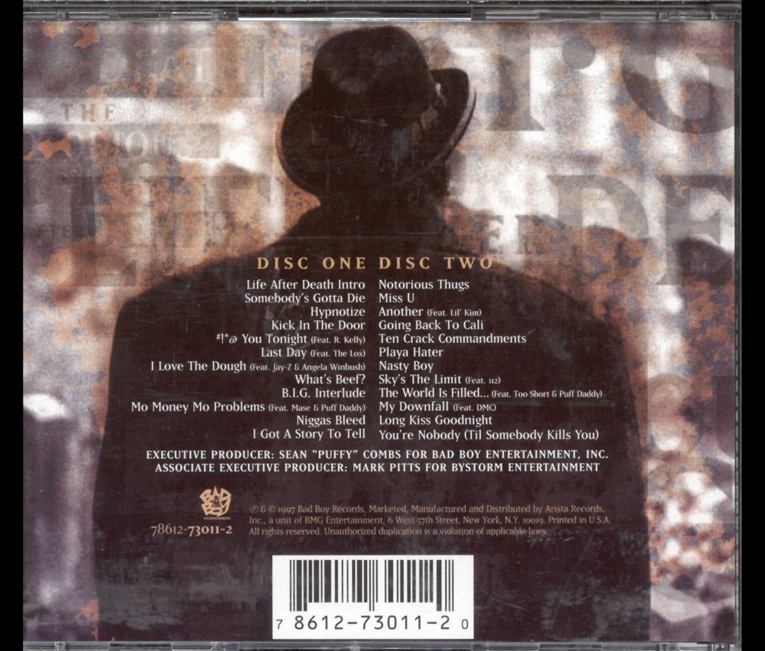 Life after Death by Notorious Big (CD, 1997) for sale online