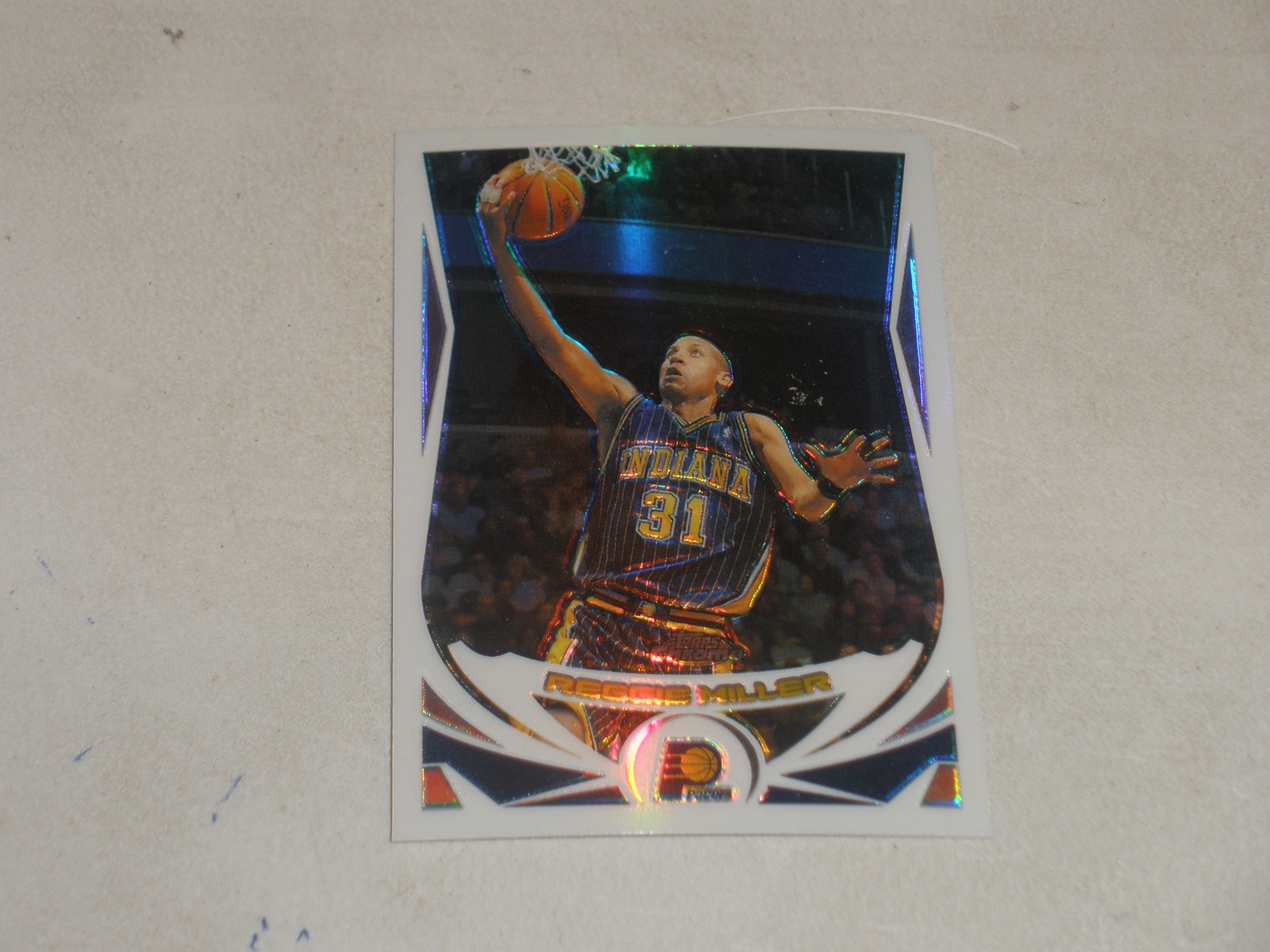 2004-05 Topps Chrome Refractor #31 Reggie Miller