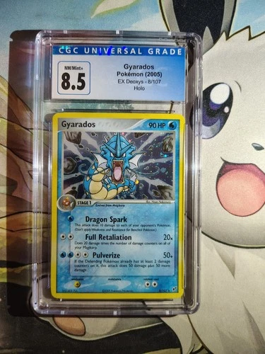 Gyarados 8/107 EX Deoxys Holo CGC 8.5 NM-MINT Pokemon 2005