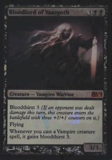 Bloodlord of Vaasgoth - Prerelease Cards: #82, MTG - Foil Lp C250
