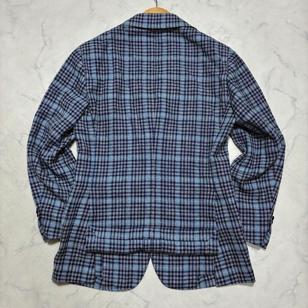 Ring Jacket Setup Suit Jacket Wool Silk Linen Che… - image 5