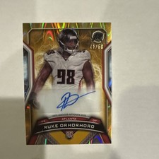2024 Topps Resurgence - Rookie Signatures Ruke Orhorhoro #RRS-RO Gold 41/50