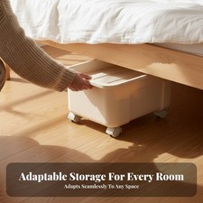 slim-line Wheeled container particleshielded Rolling Storage container