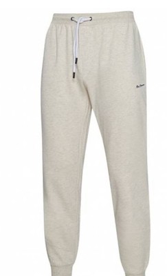 BEN SHERMAN Rubberised Logo Herren Jogginghose 0066977E-ECRU M