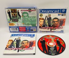 Confidential Mission | Sega Dreamcast Spiel | Komplett Cib | Getestet Pal