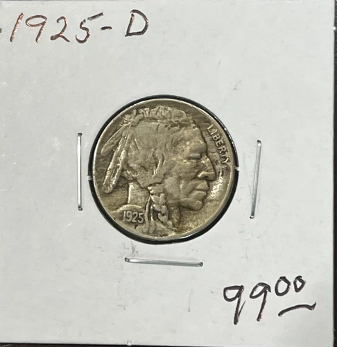 1925 D Buffalo Nickel Looks XF