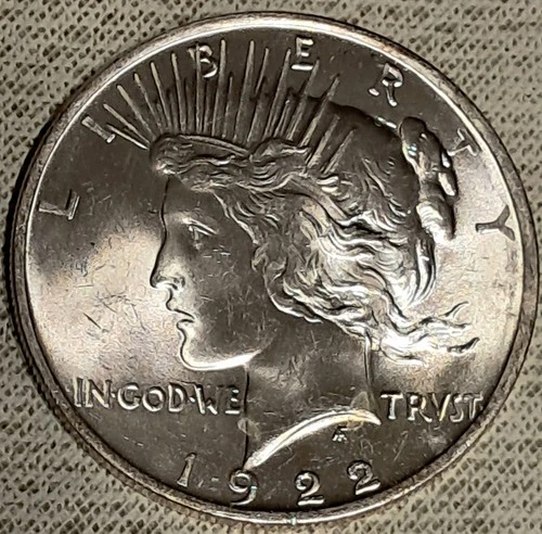 1922 PEACE DOLLAR BU PROOF LIKE!!