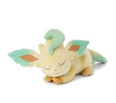 Leafeon Plush (S) Sleeping Friend from Japan