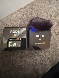 RODE Wireless Go ii Transmitter & Receiver Windjammer