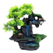 Breeding Cave House Terrarium Landscape Ancient Shape Aquariums Decors