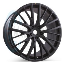 23" x 11.5" Aston Martin DBX 2023 2024 Factory OEM Rear Wheel Black Rim 95622...