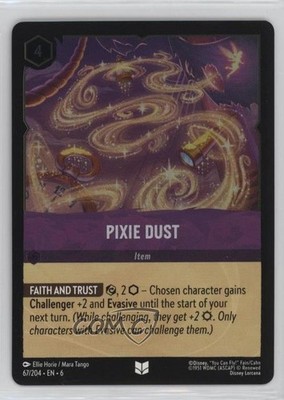 2024 Disney Lorcana - Azurite Sea 6 Foil Pixie Dust #67