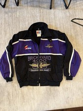 VTG NASCAR BRICKYARD 400 1994 INAUGURAL RACE FULL ZIPP BOMBER JACKET SIZE XXL