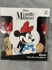 DISNEY MINNIE MOUSE PLUSH WIRED HEADPHONES