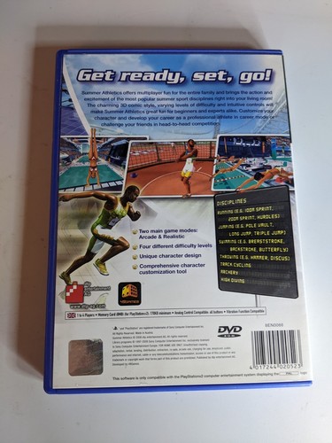 Playstation 2 Sommer Leichtathletik Spiel PAL Jahr 2008 mit Booklet - Bild 8 von 15