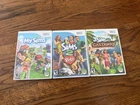LOT 3 Nintendo Wii  My Sims Sims 2 Pets Sims 2 Castaway Games