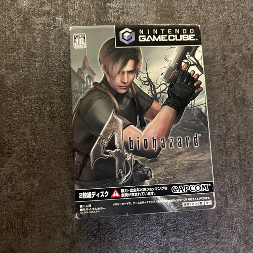 Biohazard 4 Resident Evil Gamecube Japanese