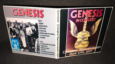 Genesis Cologne 1977 Gate Fold 2CD package NEW